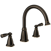 Moen Banbury Series 86924BRB Tub Faucet, 2-Faucet Handle, Lever Handle, Mediterranean Bronze